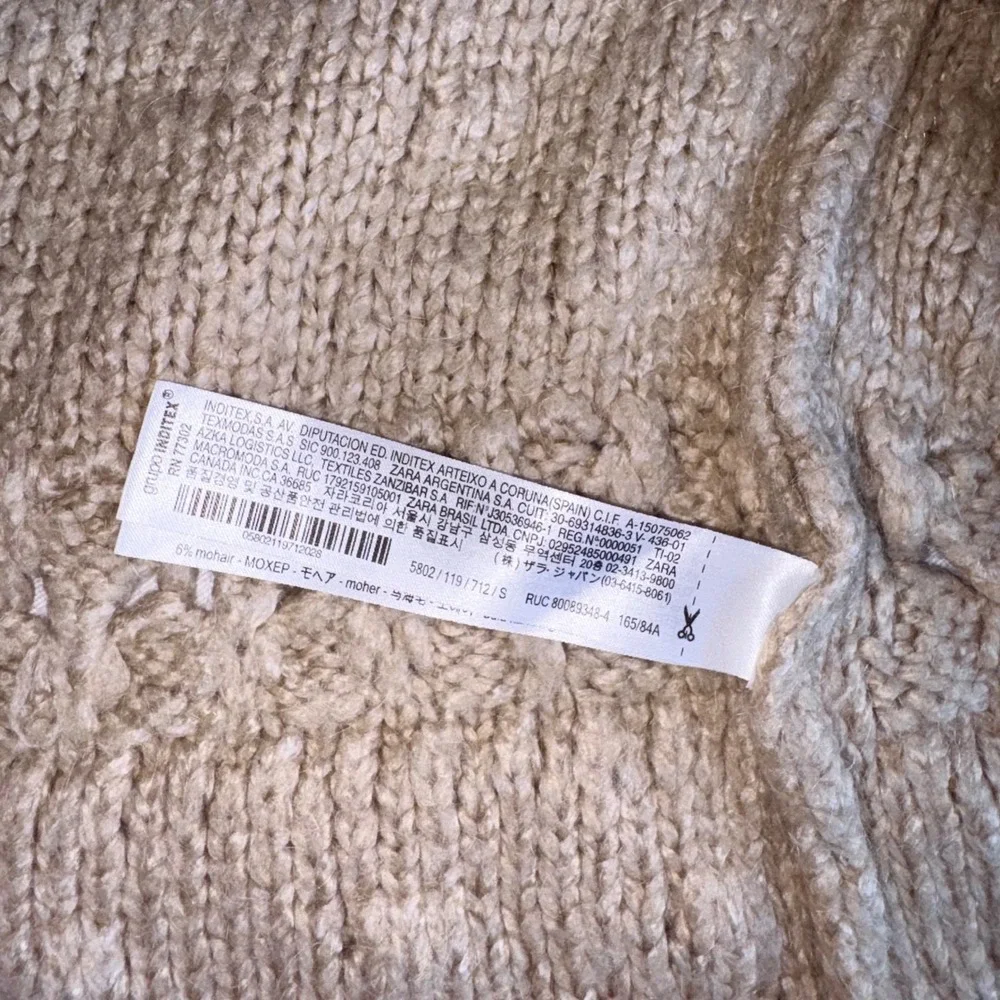 Zara chunky knit